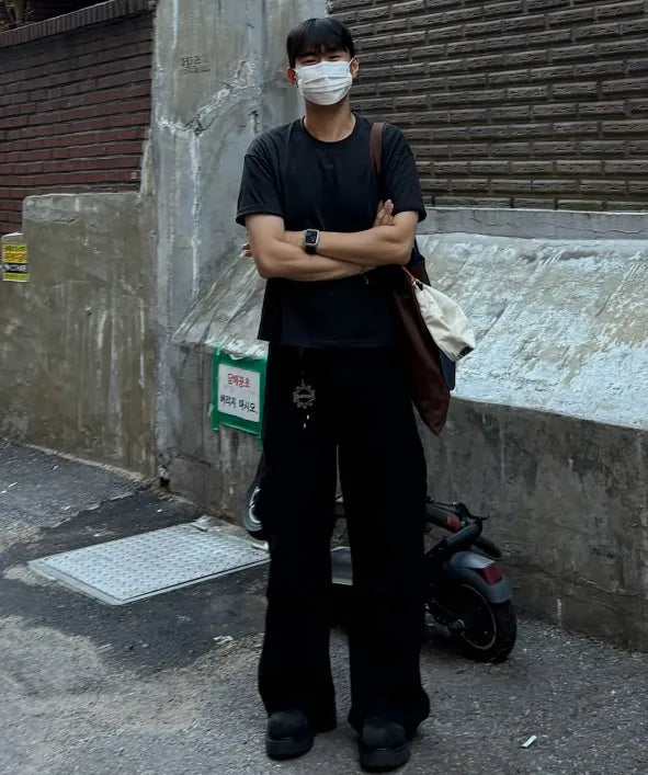 Essential Crop T-Shirt [Heather Charcoal]