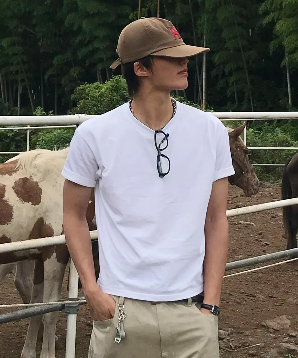 Essential Crop T-Shirt [White]