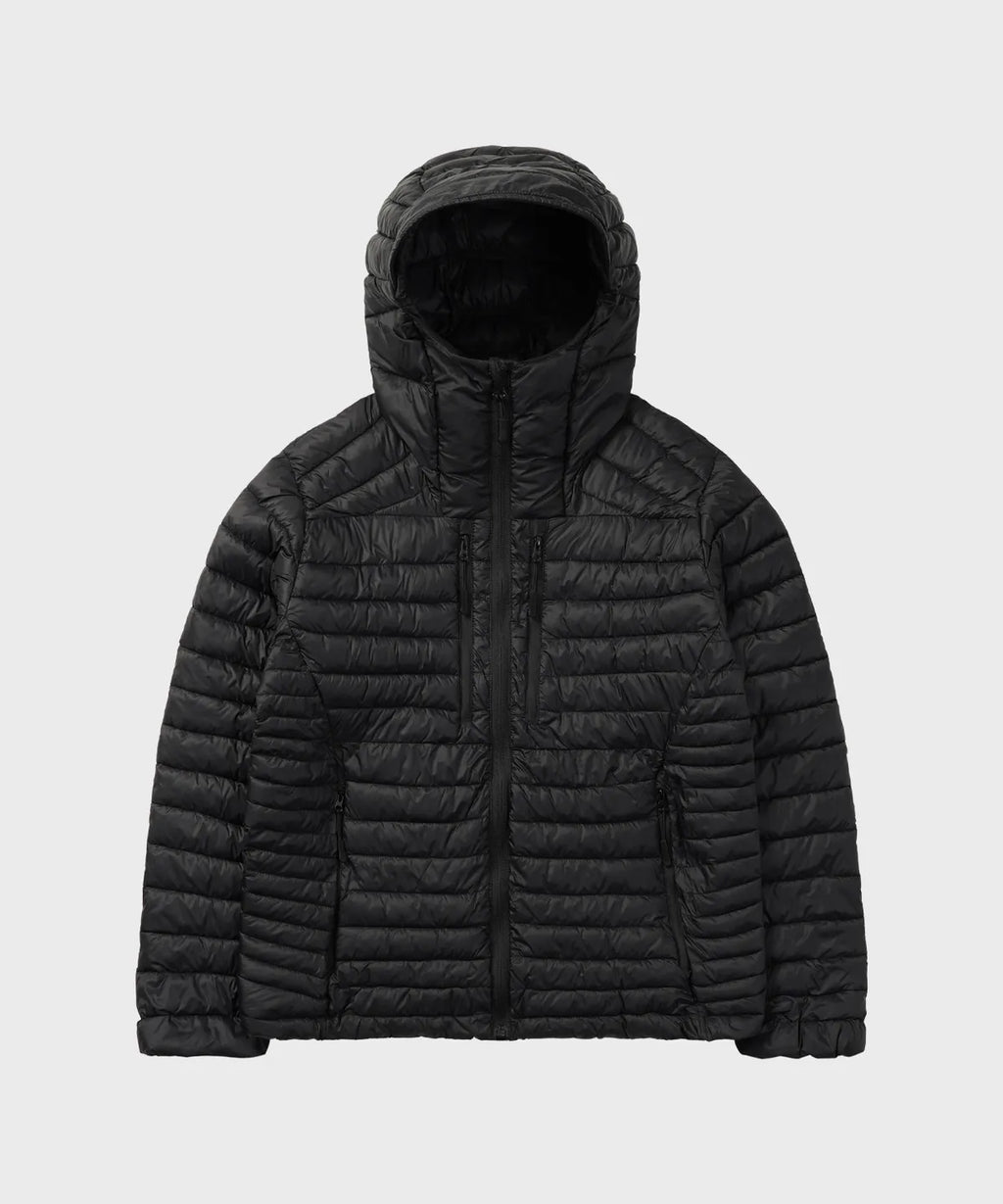 Essential Hooded Lightweight Insulated Jacket [Black]