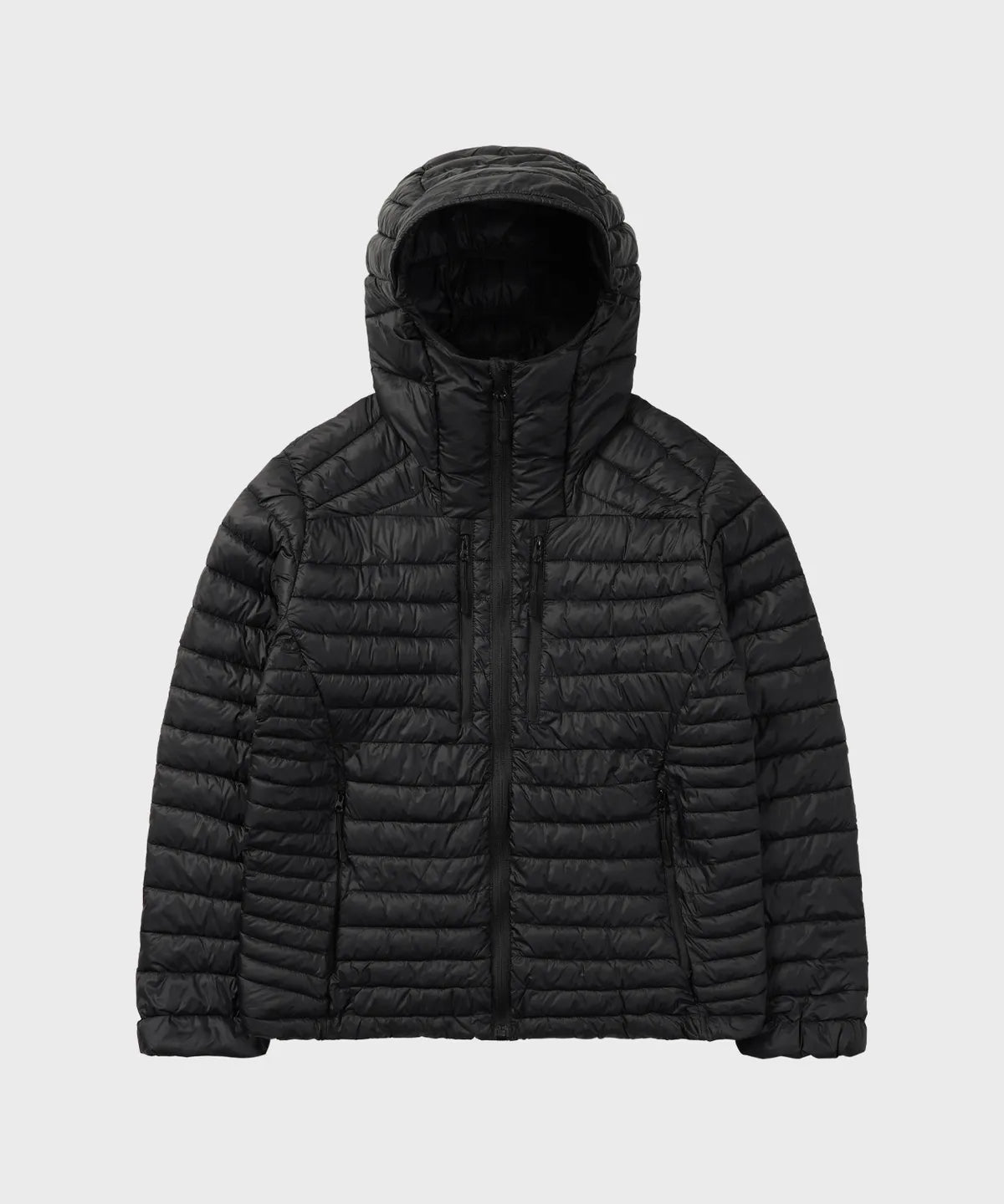 Essential Hooded Lightweight Insulated Jacket [Black]