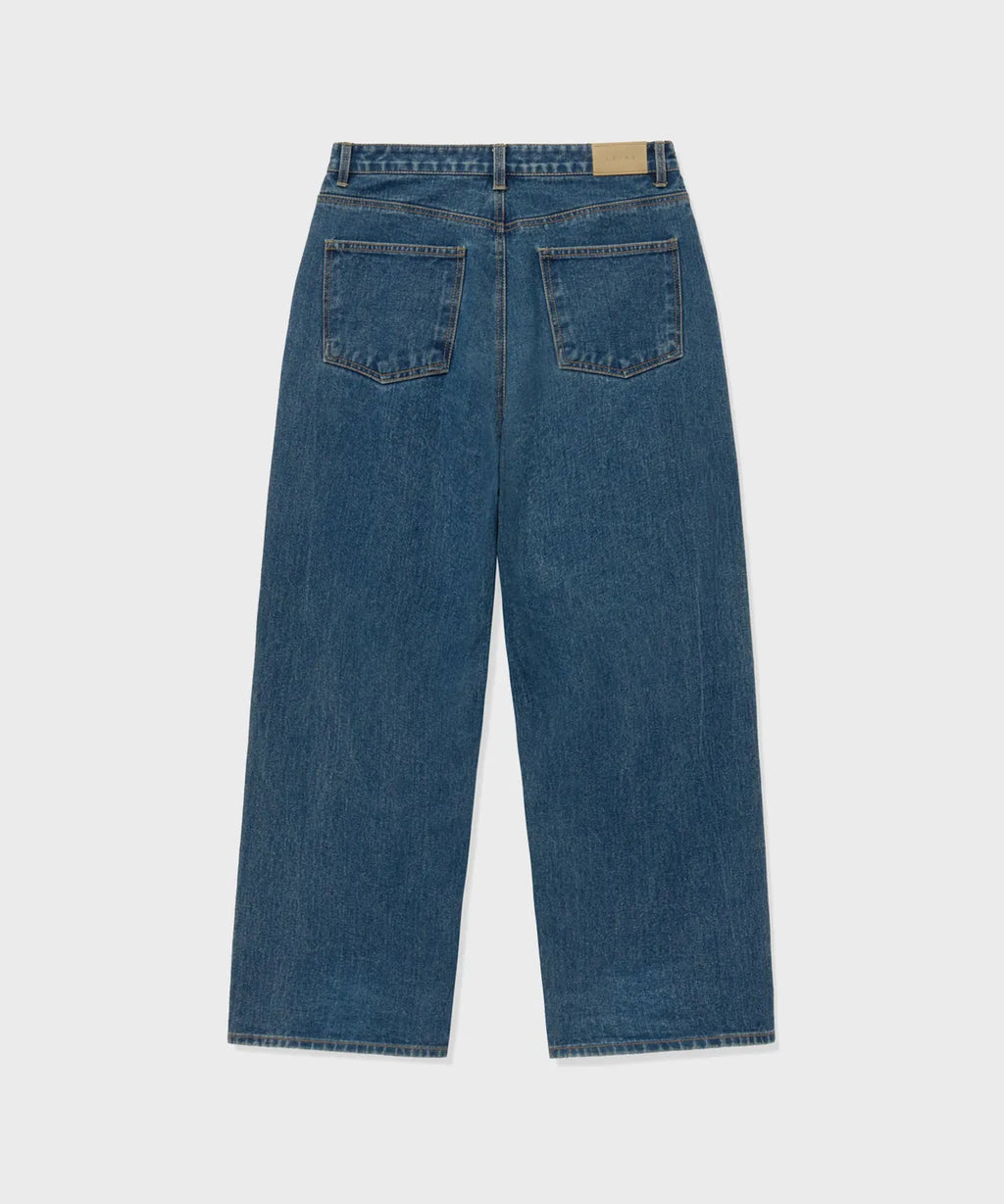 Everyday Wide Denim Pants [Blue]
