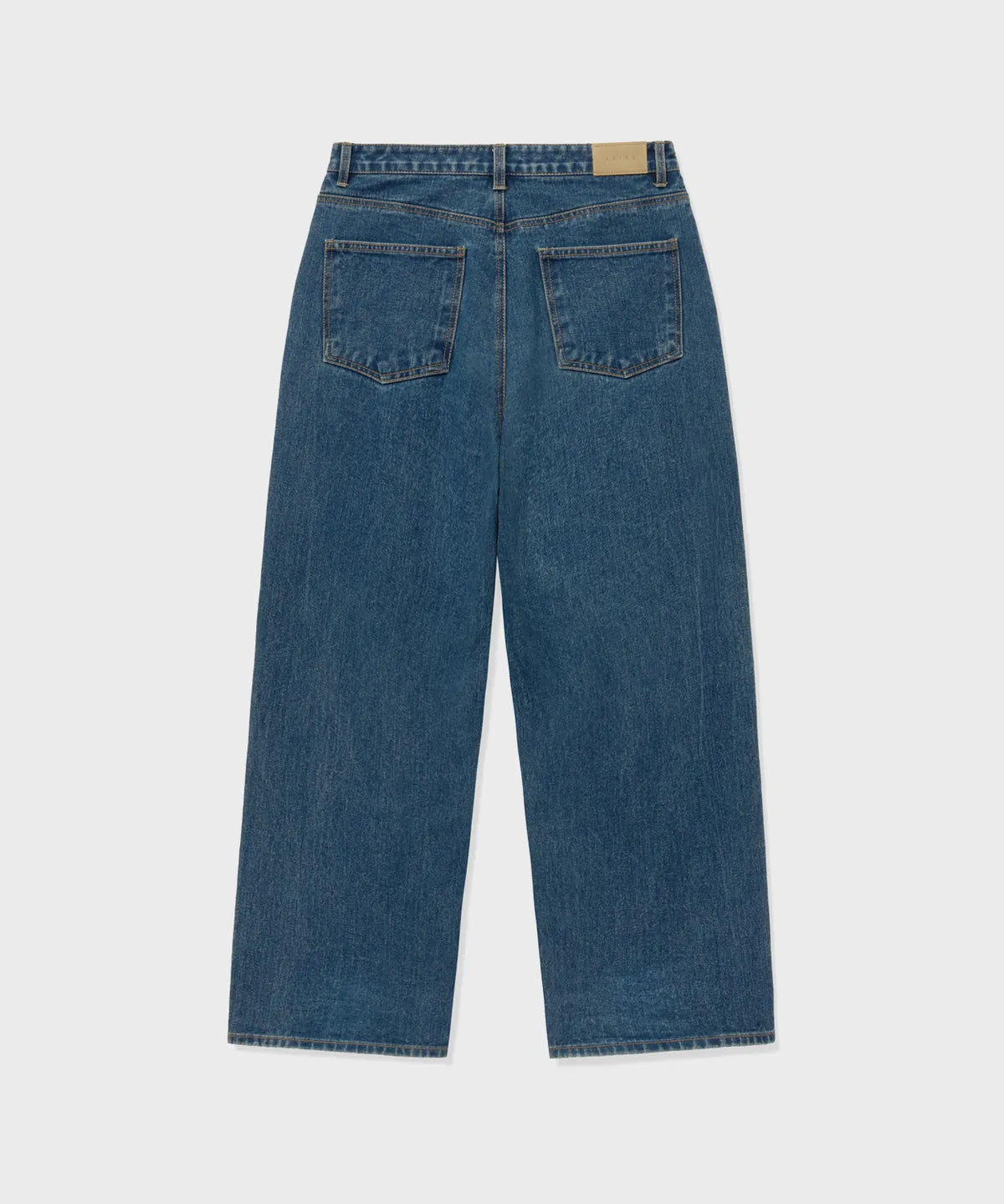 Everyday Wide Denim Pants [Blue]