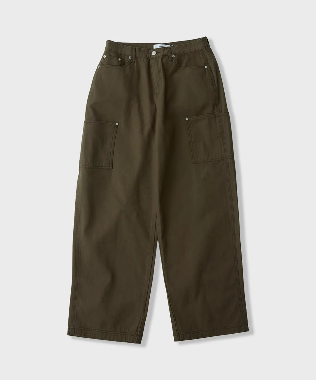 Oxford Side Pocket Work Pants [Khaki]