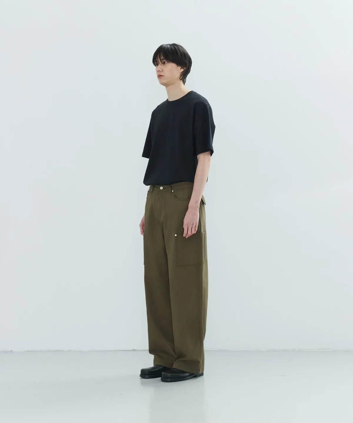 Oxford Side Pocket Work Pants [Khaki]