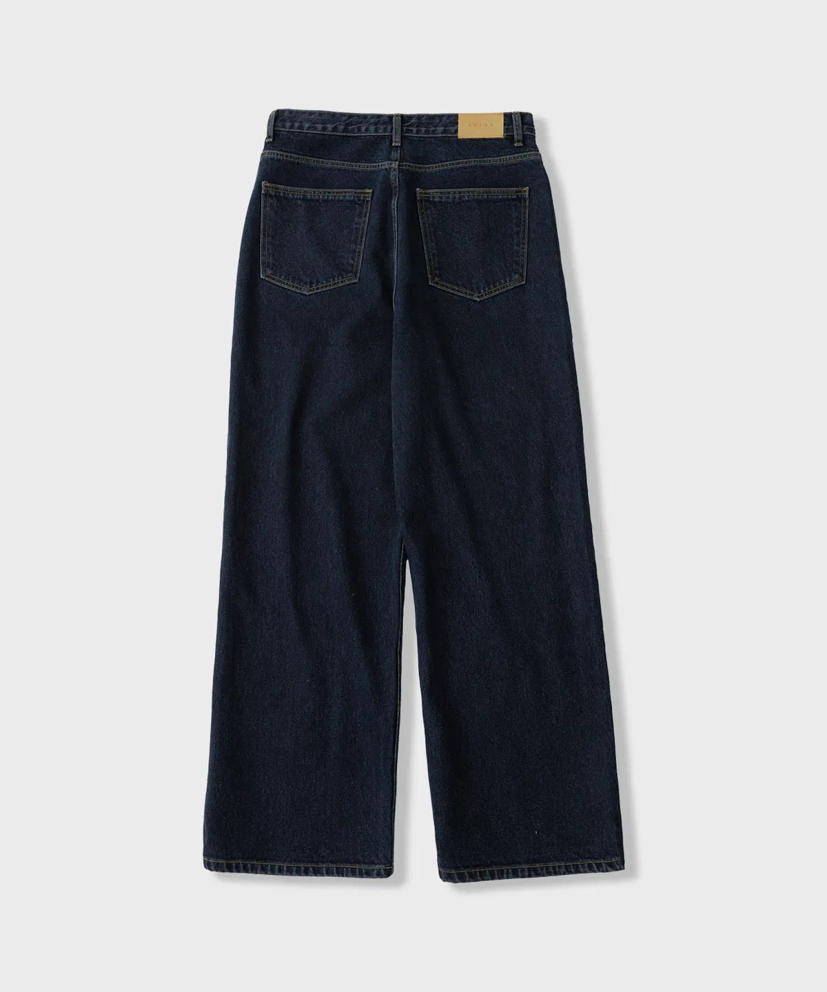 Everyday Wide Denim Pants [Deep Blue]