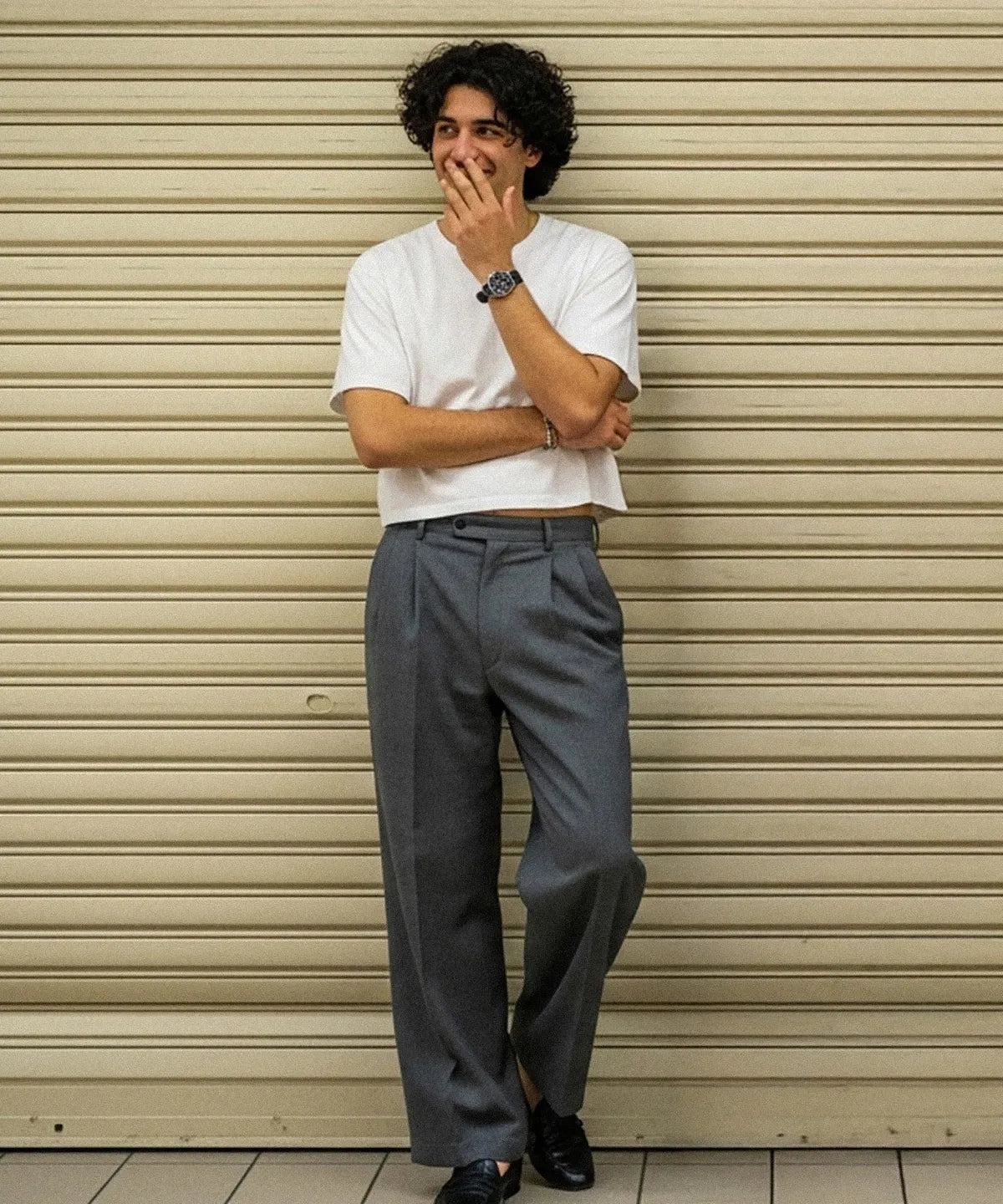 Essential Crop T-Shirt [White]