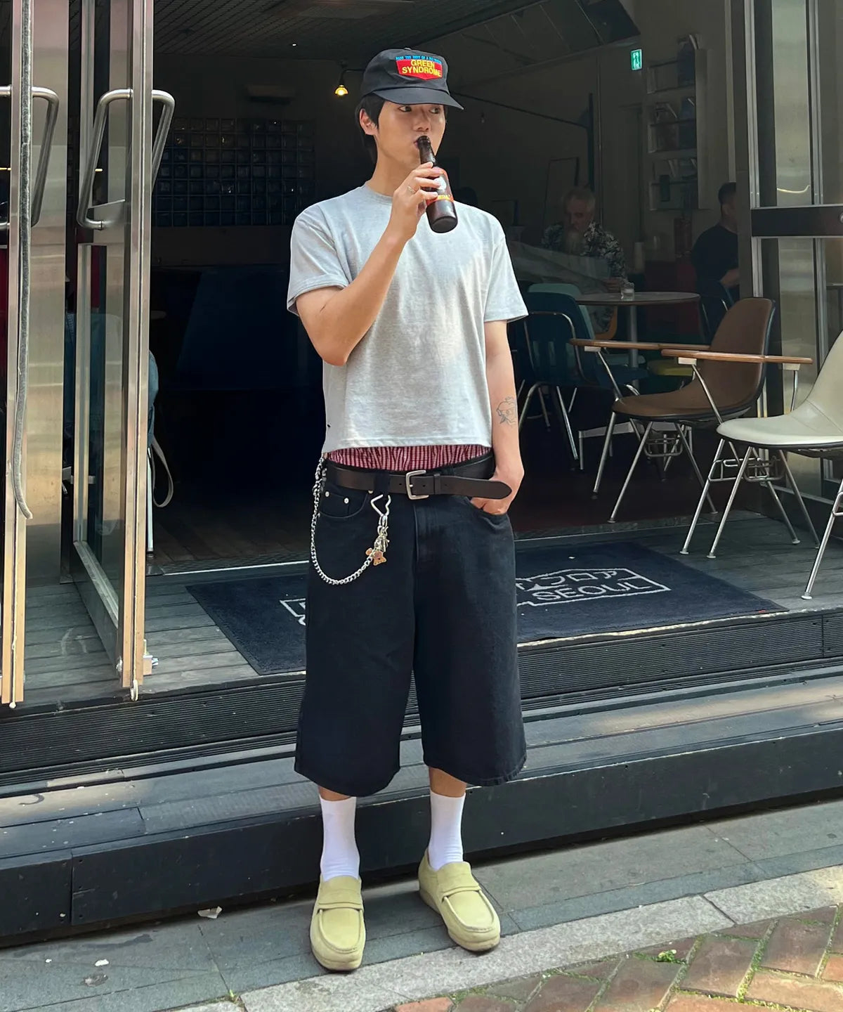 Essential Crop T-Shirt [Heather Gray]