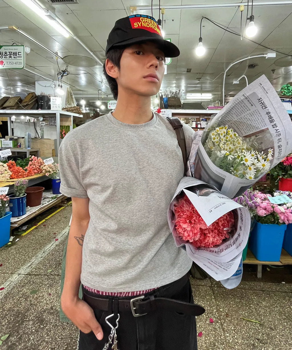 Essential Crop T-Shirt [Heather Gray]