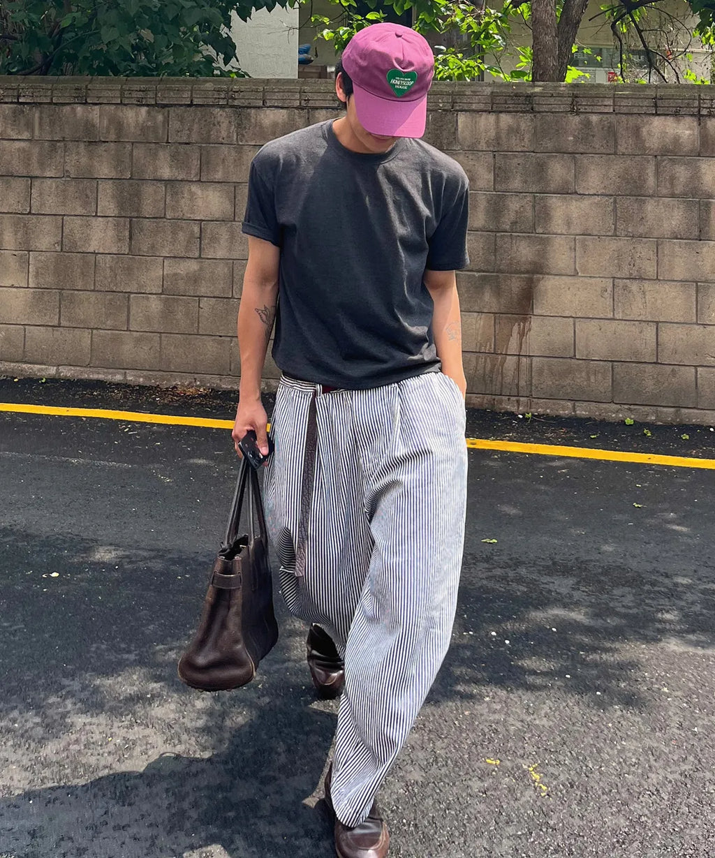 Essential Crop T-Shirt [Heather Charcoal]