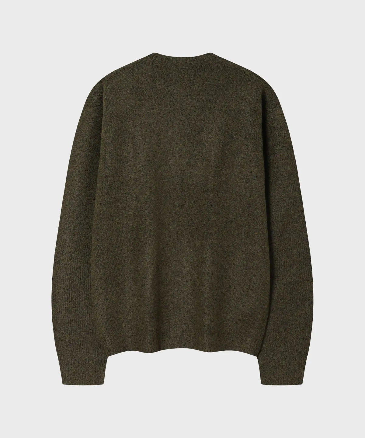 Mild Round Cardigan [Khaki]