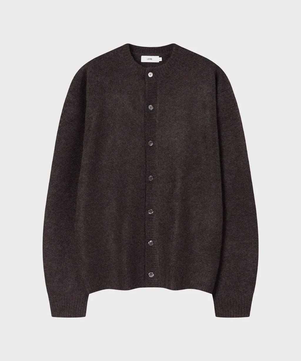 Mild Round Cardigan [Brown]