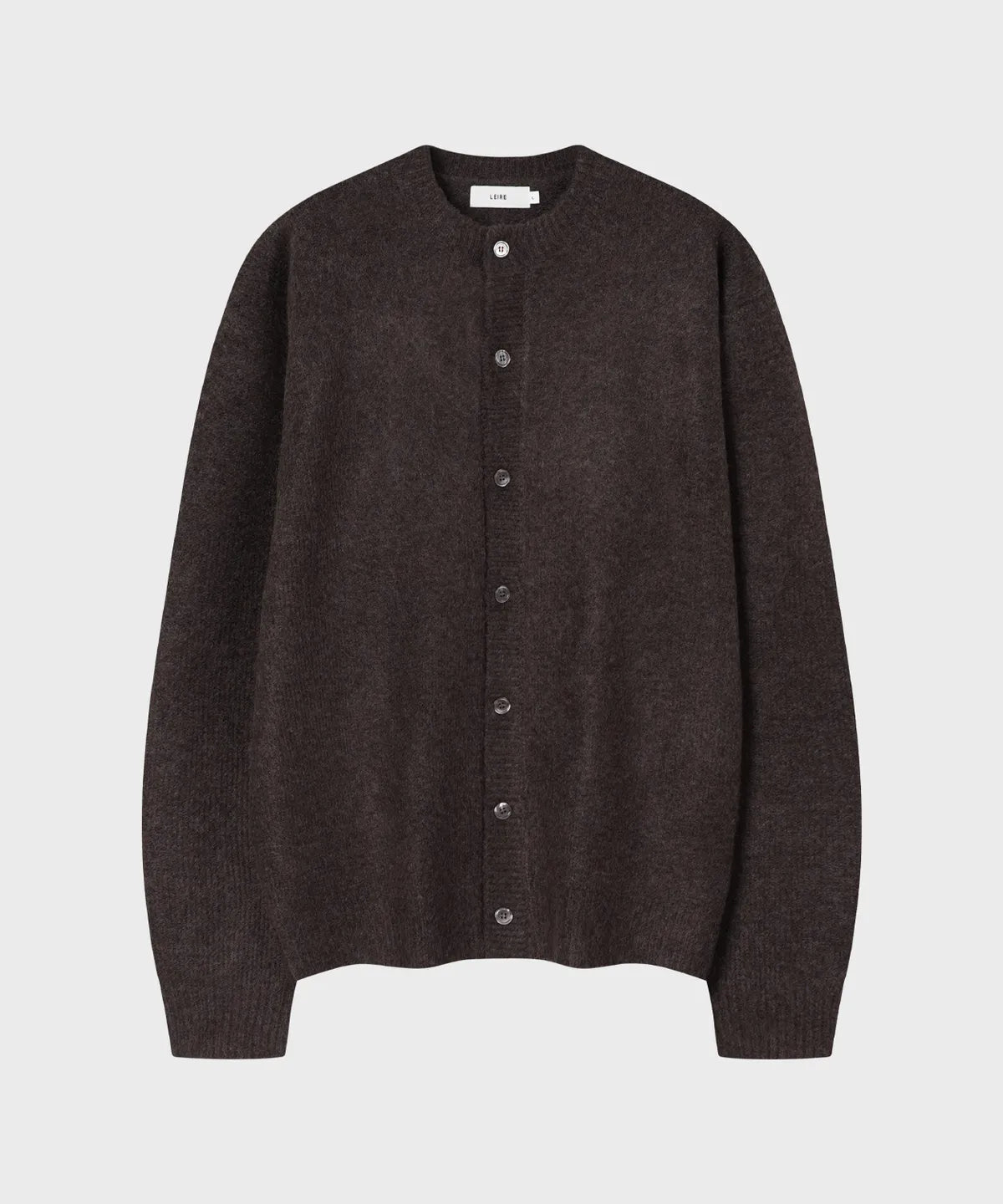 Mild Round Cardigan [Brown]