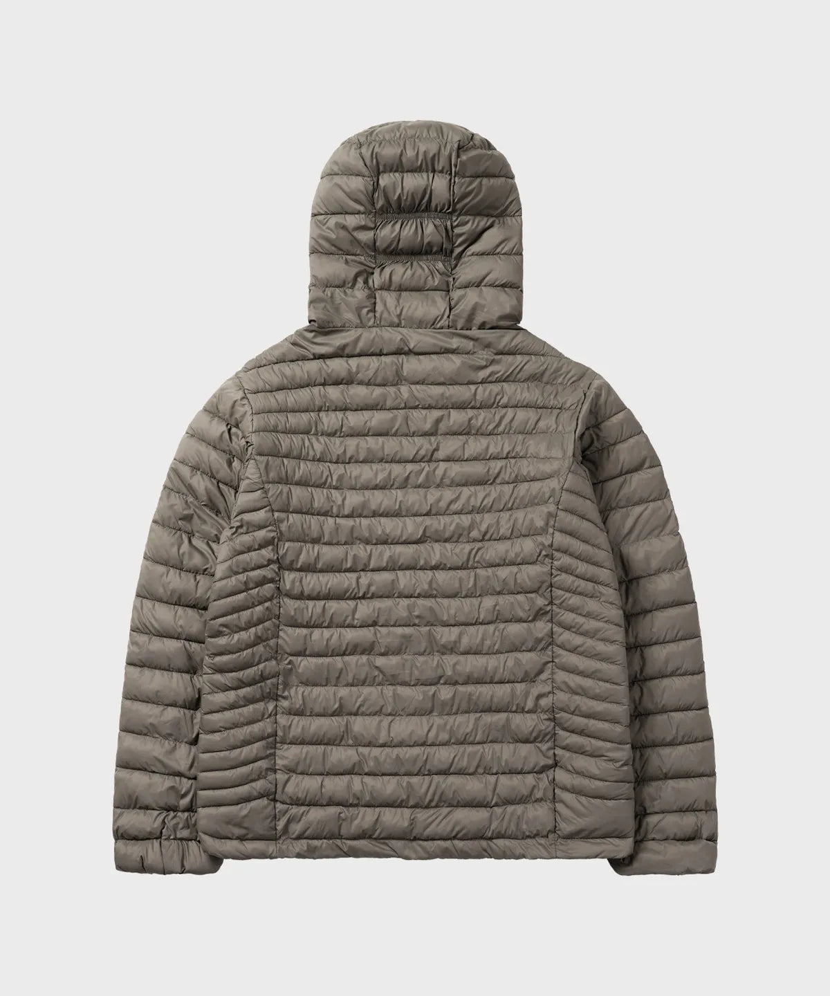 Essential Hooded Lightweight Insulated Jacket [Grayish Khaki]