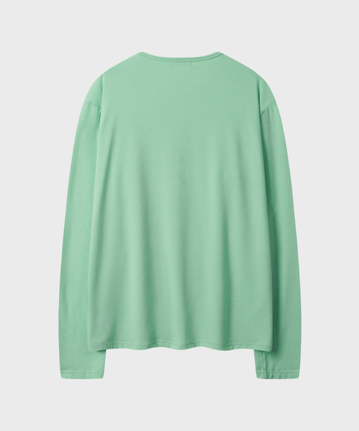 Soft Round Long Sleeve T-Shirt [Apple Mint]