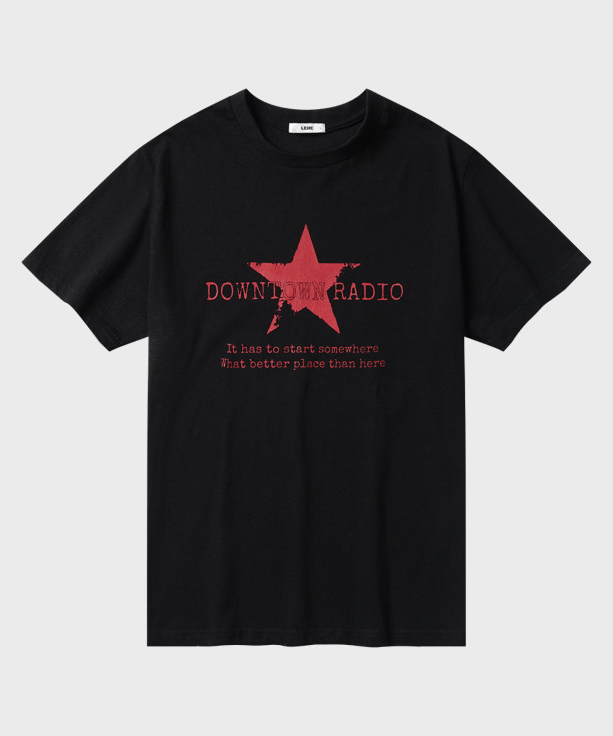 Vintage Star Graphic T-Shirt [Black]