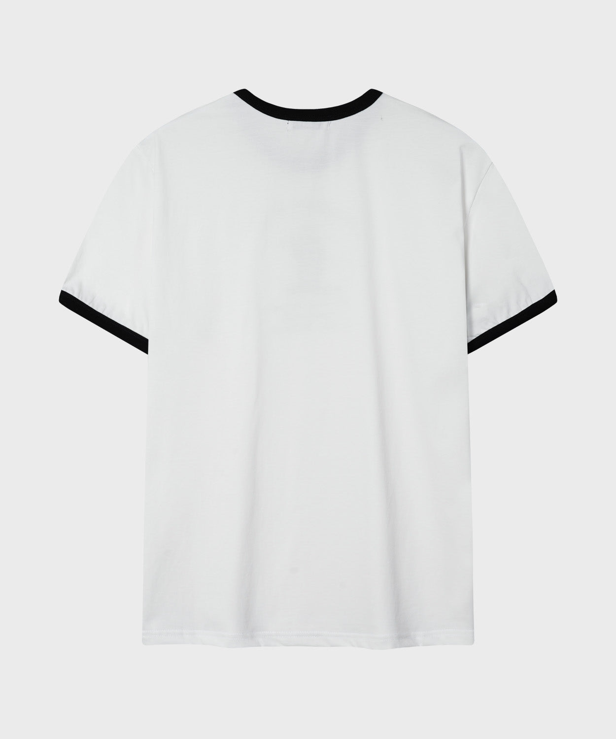 Ringer Point Graphic T-Shirt [Black]