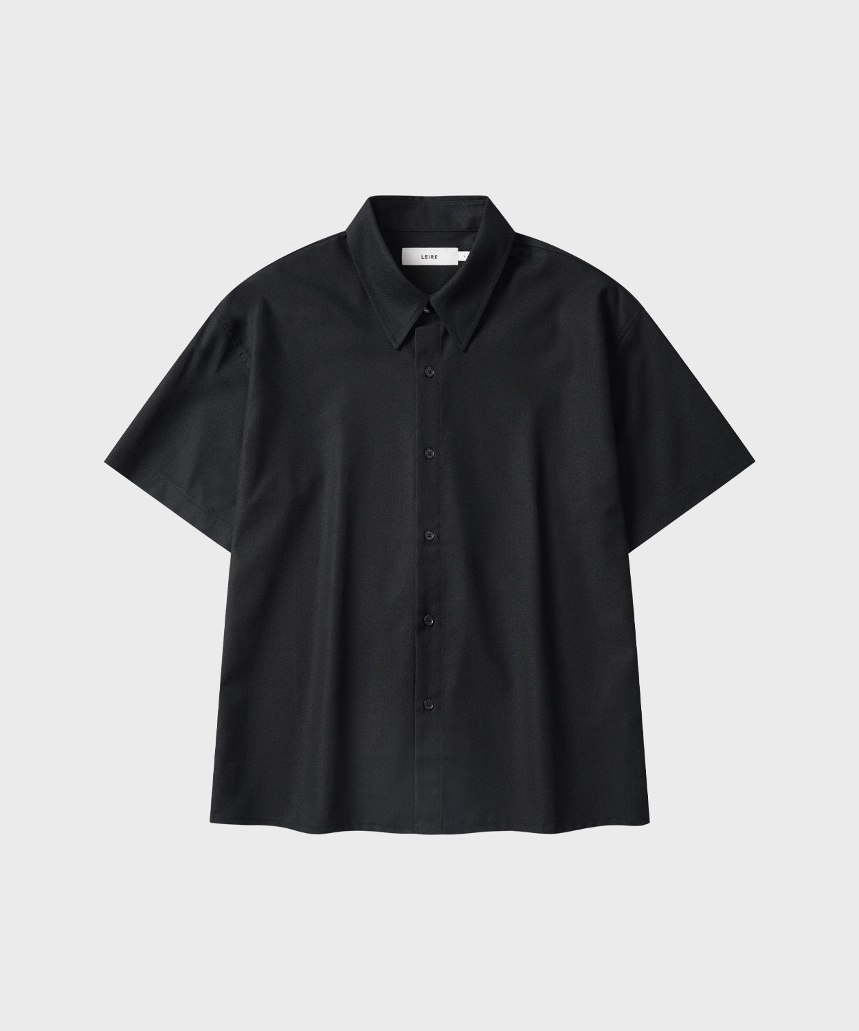 Summer Crop Short Sleeve Shirt [Black]