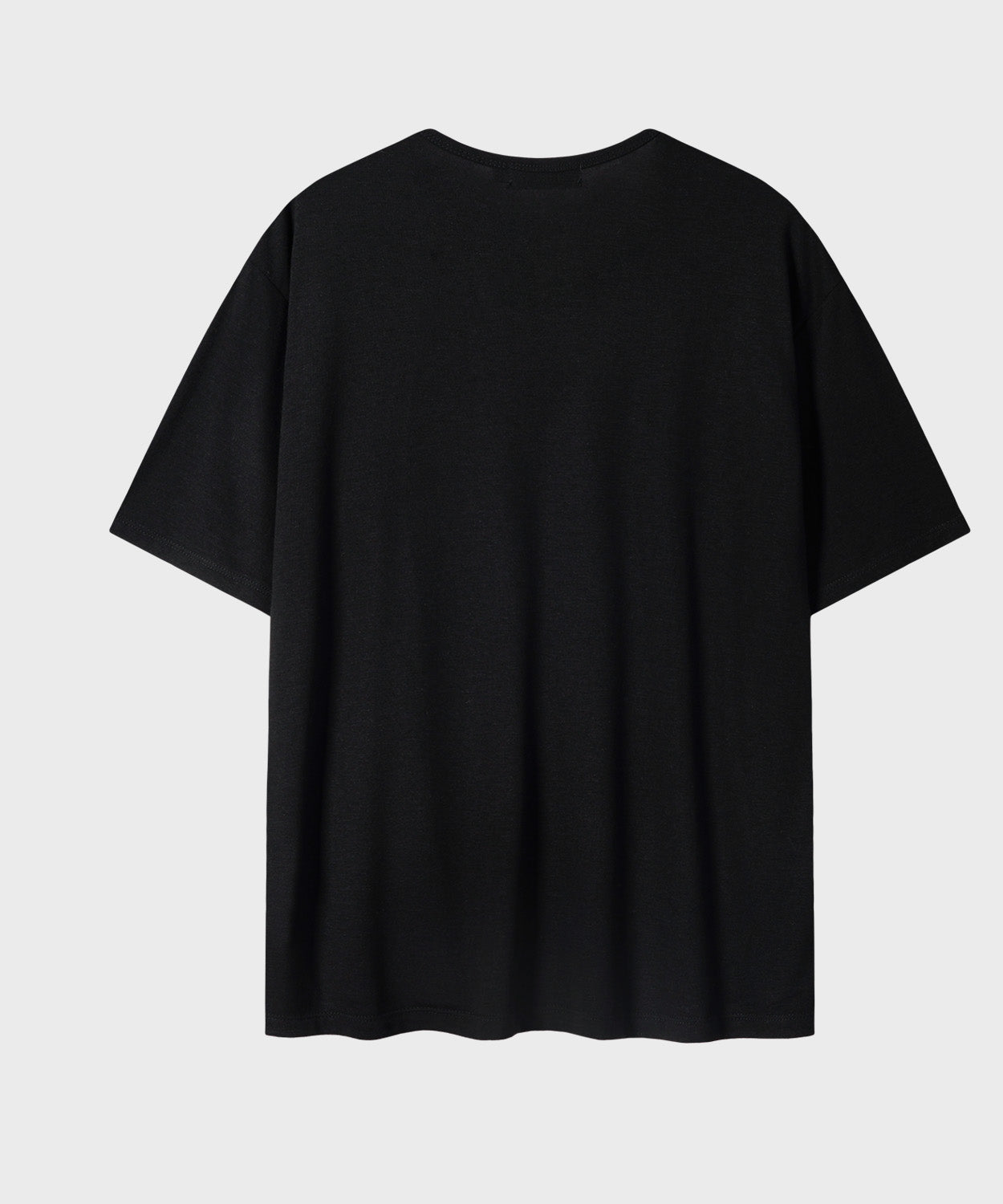 Soft U-Neck Inner T-Shirt [Black]