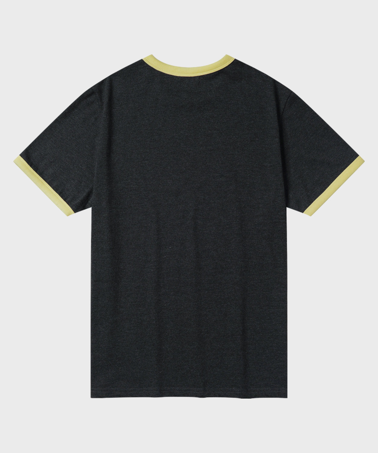 Essential Ringer Color-Block T-Shirt [Charcoal]