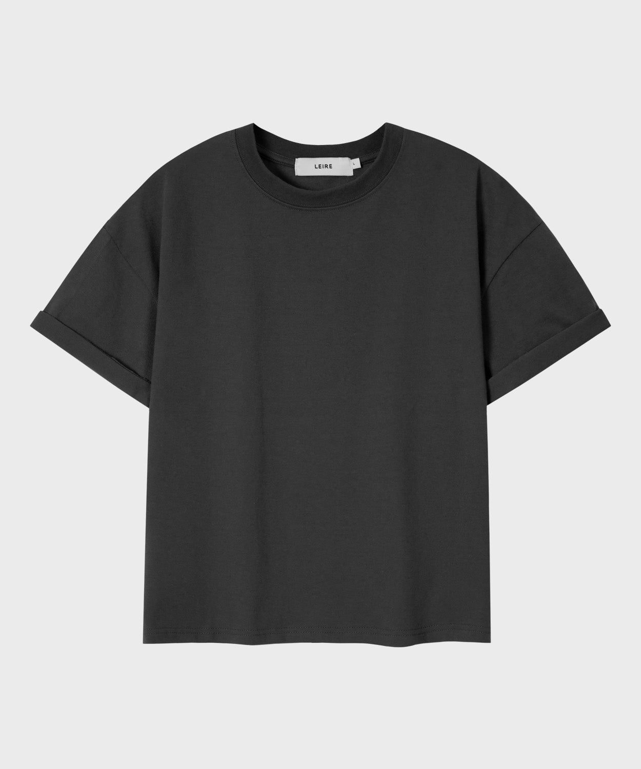 Essential Crop T-Shirt [Charcoal]