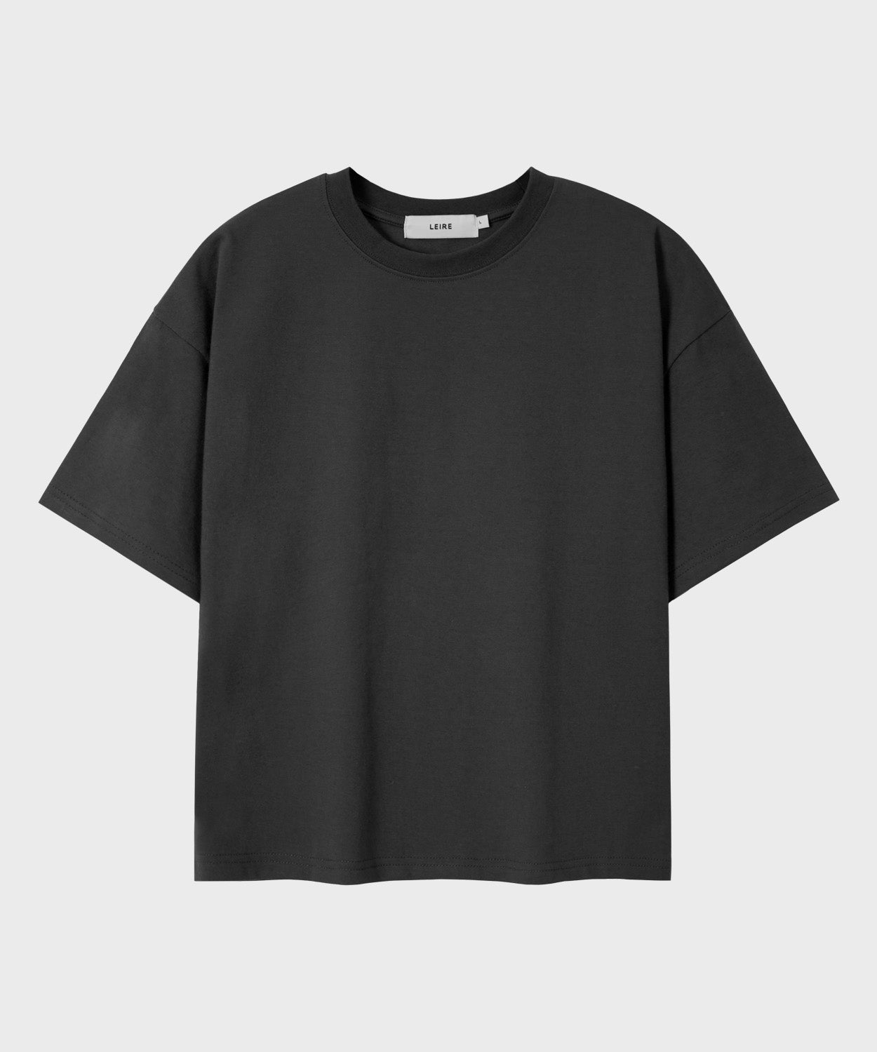 Essential Crop T-Shirt [Charcoal]