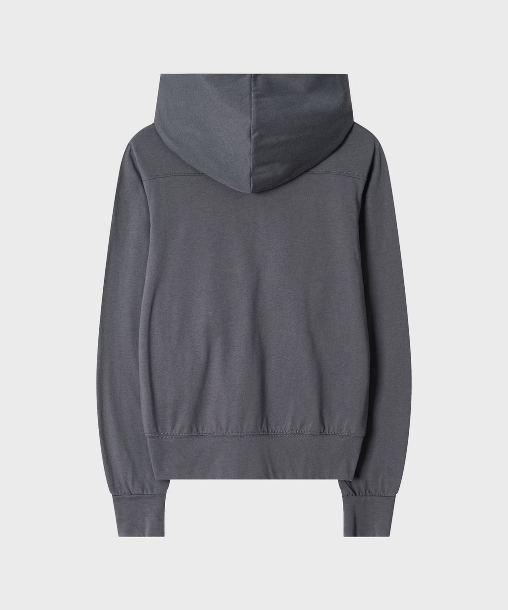 Slim Fit Hoodie Zip-Up [Charcoal]