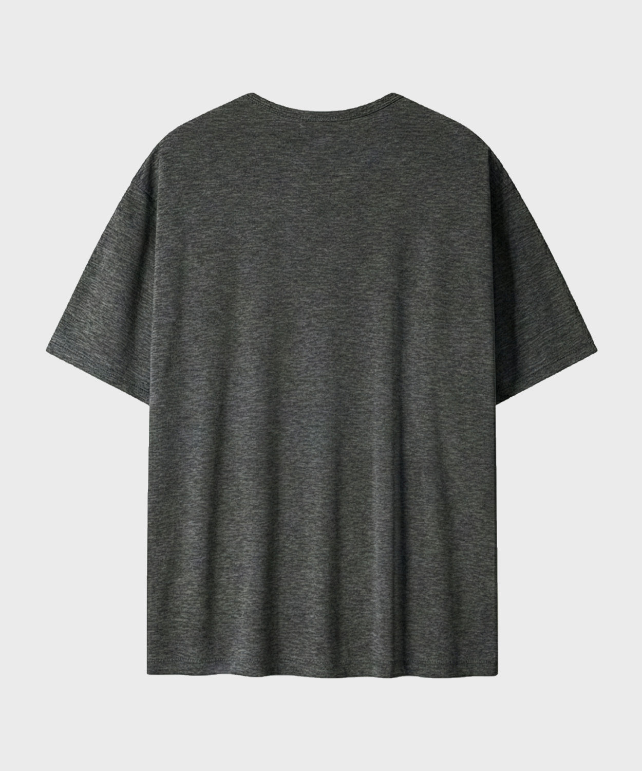Soft U-Neck Inner T-Shirt [Charcoal]