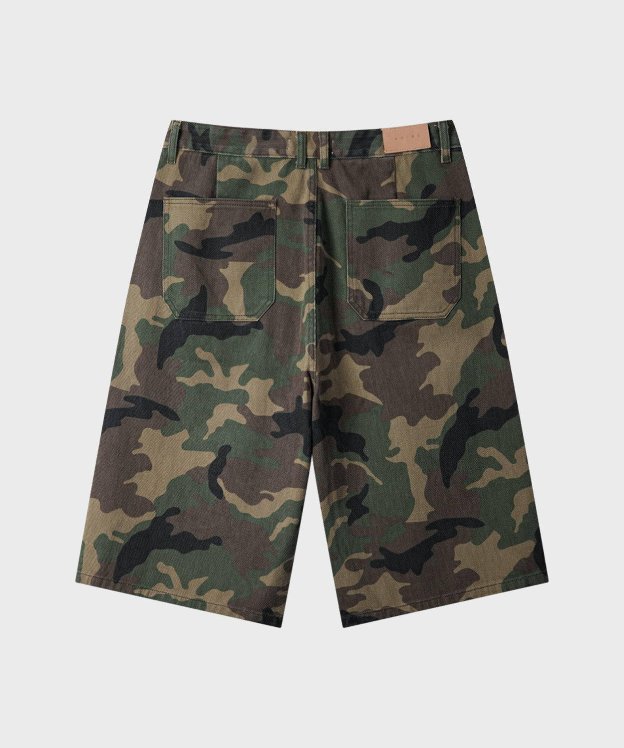 Everyday Bermuda Denim Shorts [Camouflage]