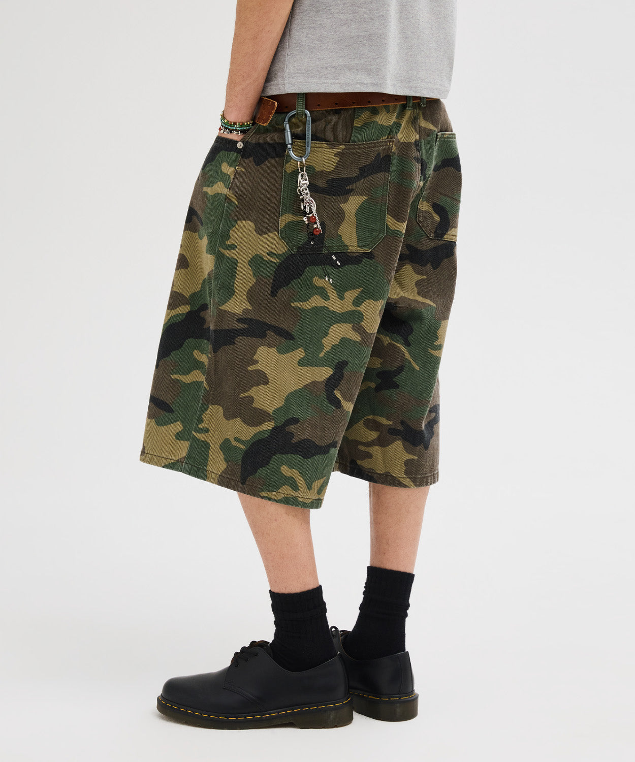 Everyday Bermuda Denim Shorts [Camouflage]