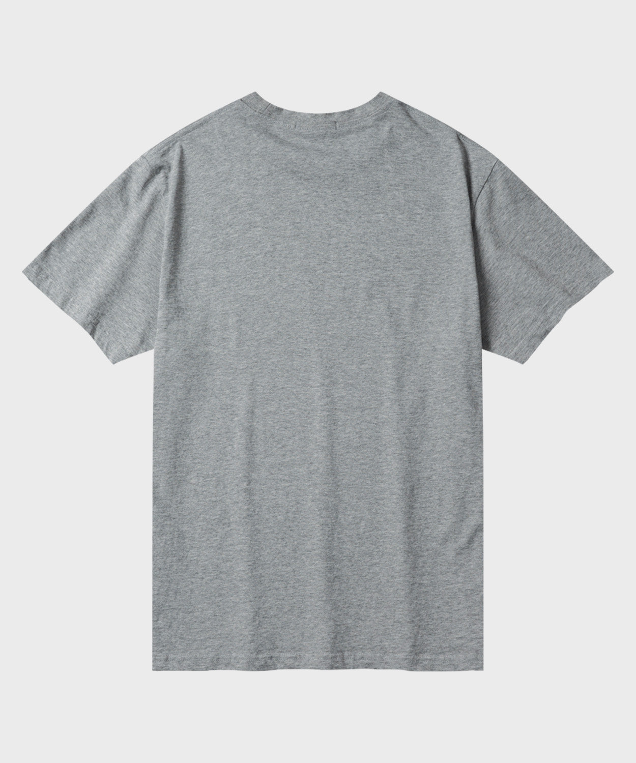 Vintage Lettering Print T-Shirt [Gray]