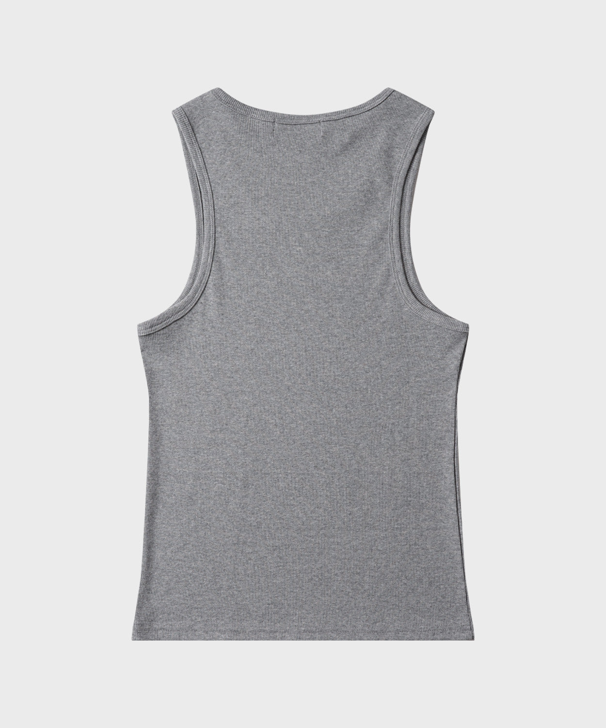 Essential Ribbed Sleeveless [Gray]