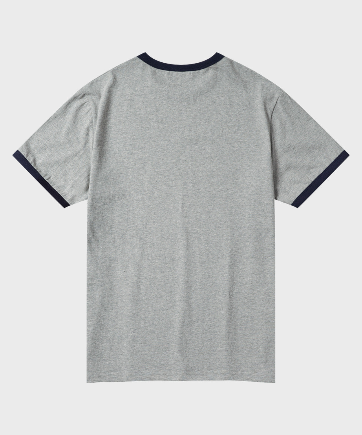 Essential Ringer Color-Block T-Shirt [Gray]