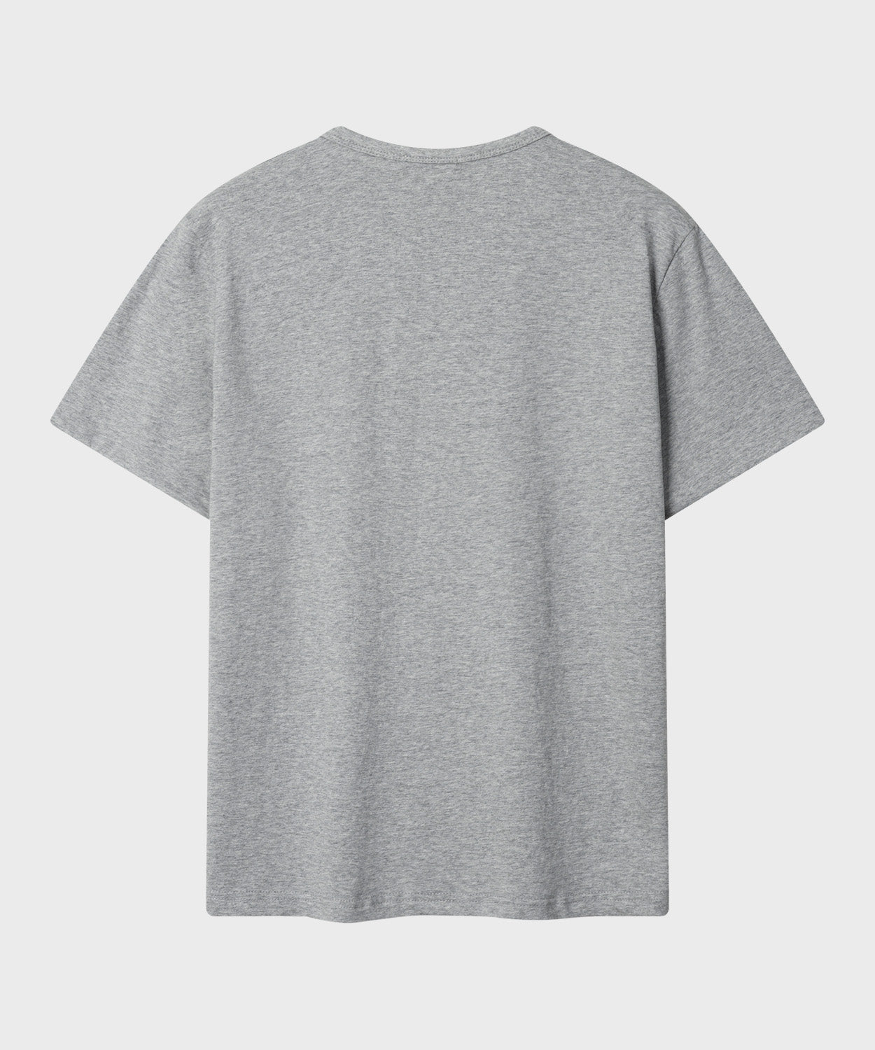 Stripe Layered Roll-Up T-Shirt [Gray]
