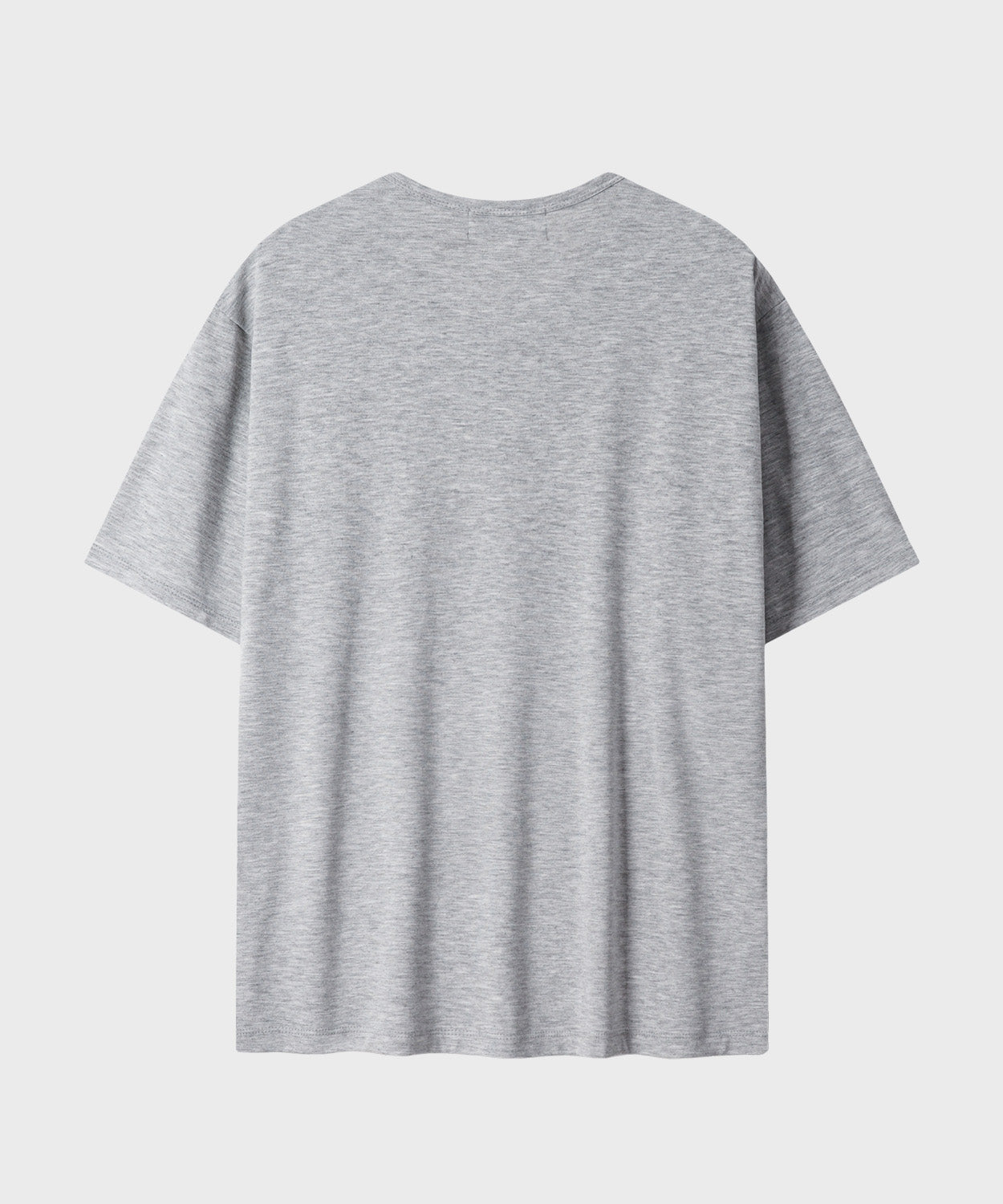 Soft U-Neck Inner T-Shirt [Grey]
