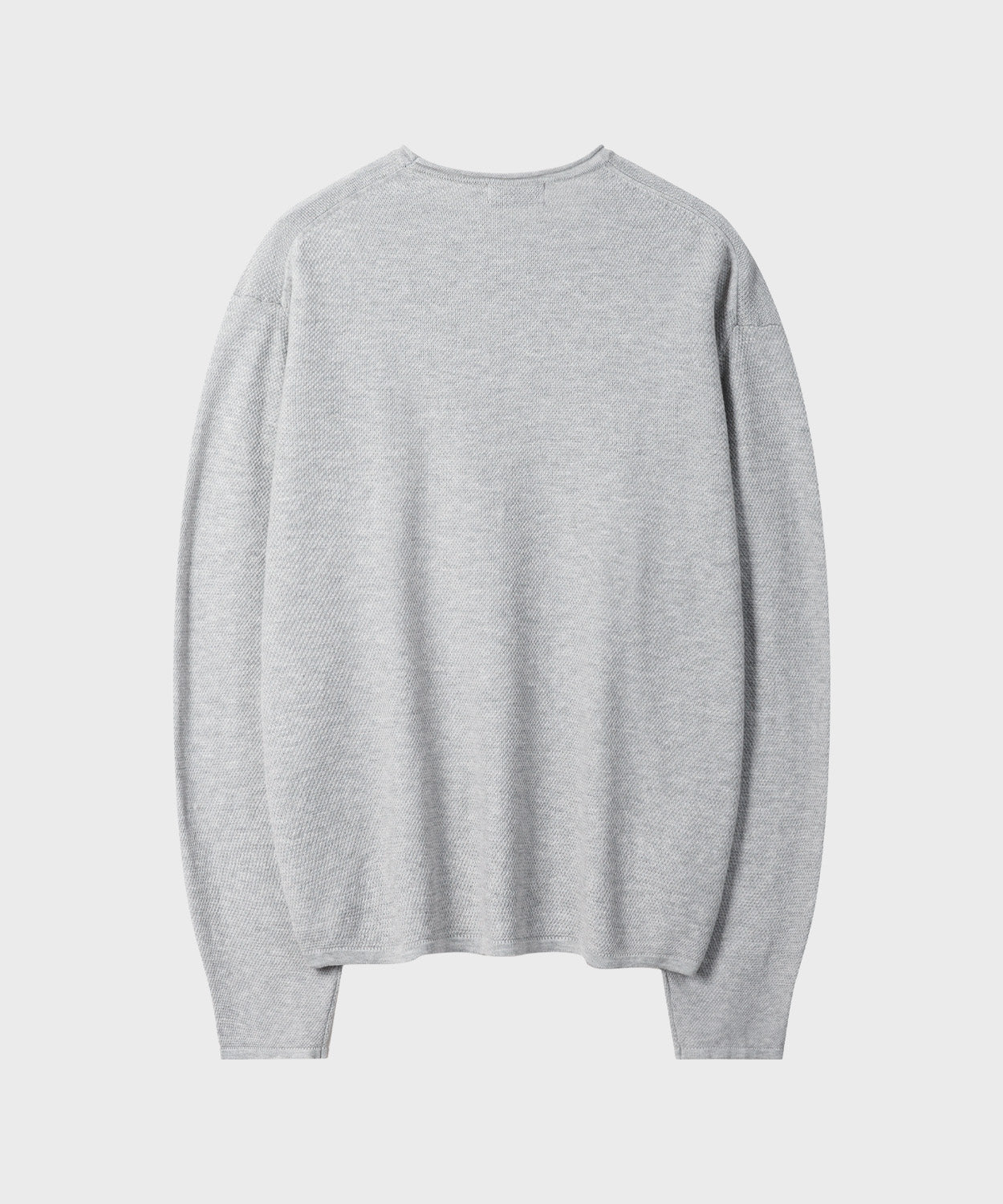Cut-Off Texture Knit [Grey]