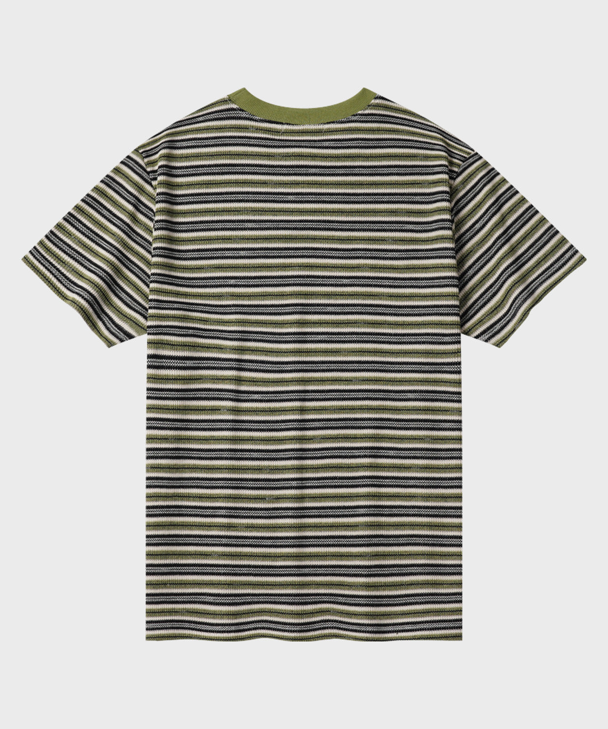 Summer Stripe Short Sleeve T-Shirt [Green]