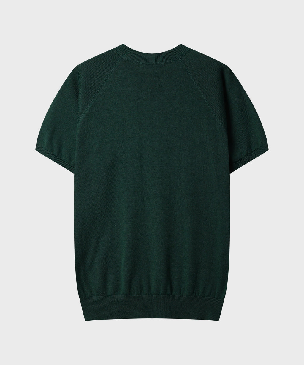Vintage Fit Raglan Short Sleeve Knit [Green]