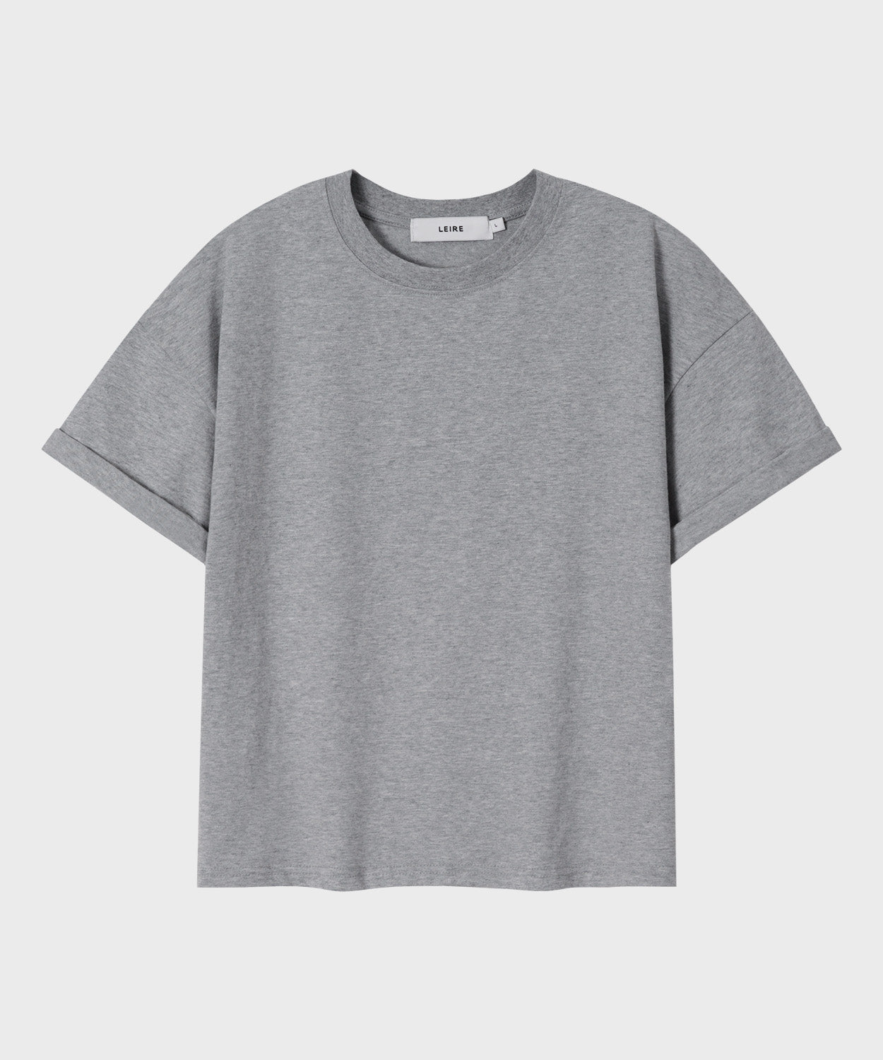 Essential Crop T-Shirt [Heather Gray]