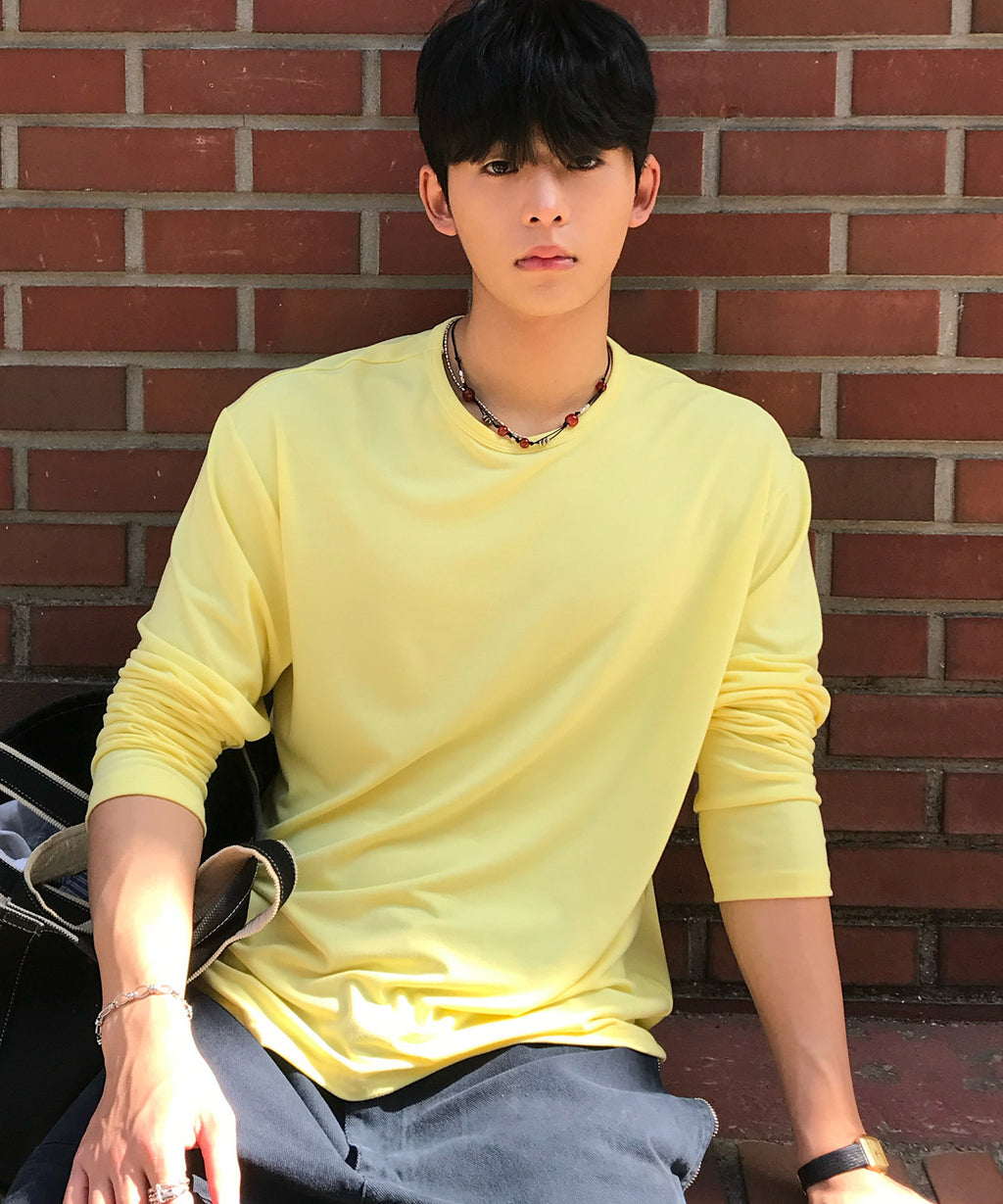 [2PACK] Soft Round Long Sleeve T-Shirt