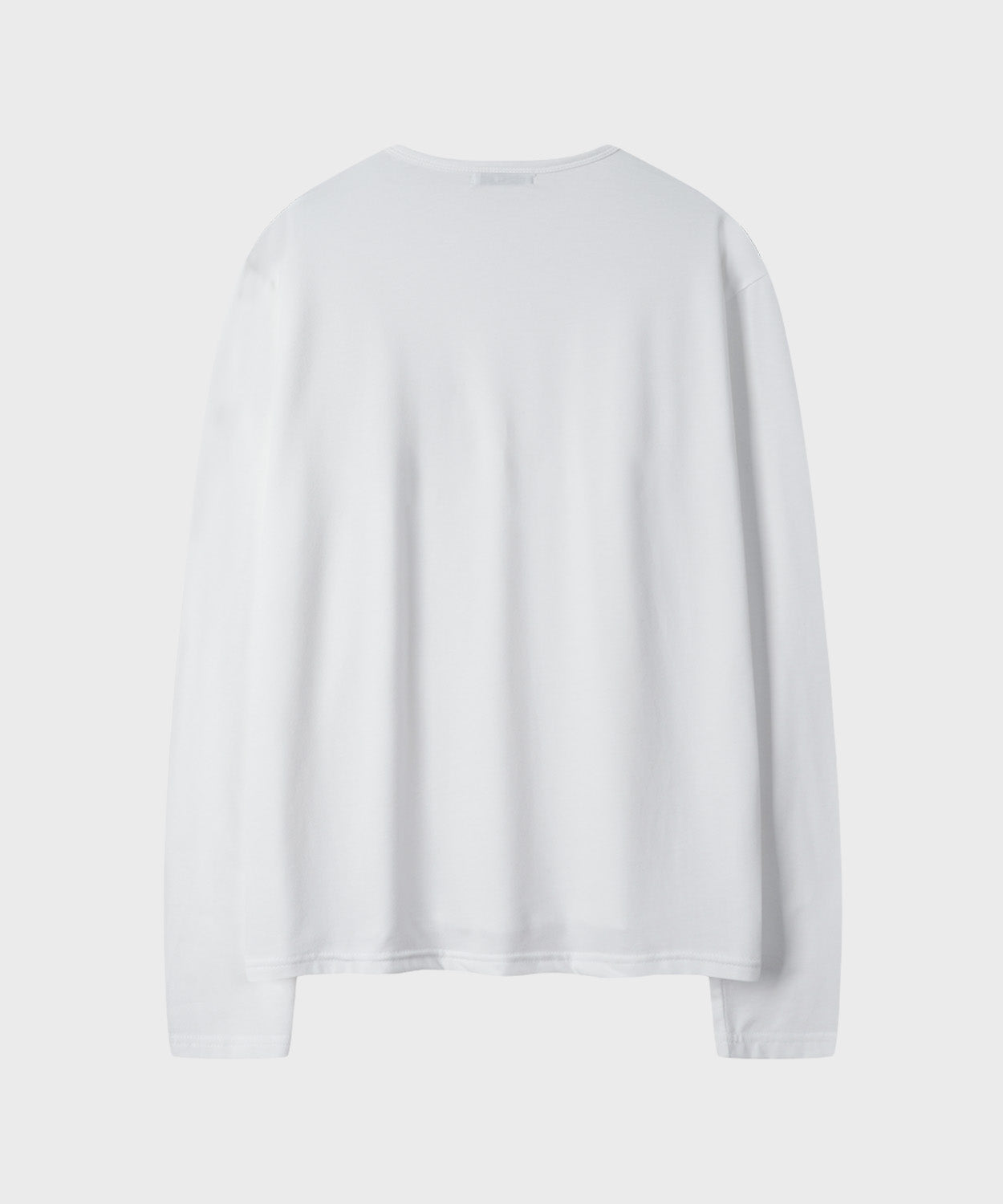 Soft Round Long Sleeve T-Shirt [Ivory]