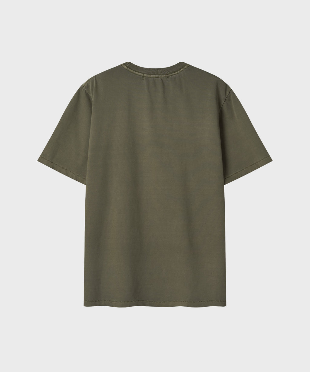 90s Vintage Fit Pigment T-Shirt [Khaki]