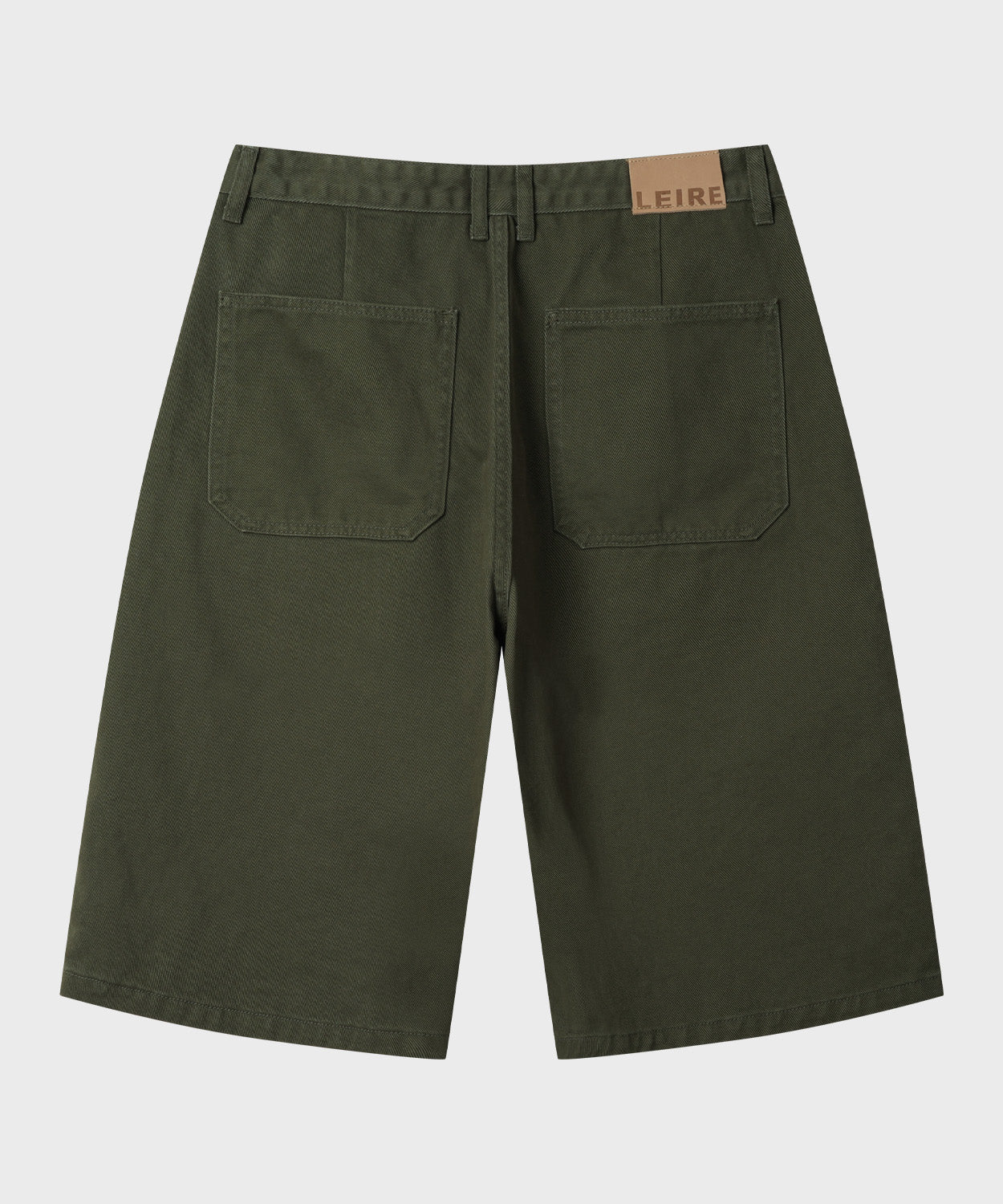 Everyday Bermuda Denim Shorts [Khaki]
