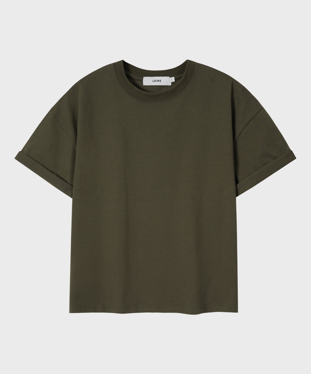 Essential Crop T-Shirt [Khaki]