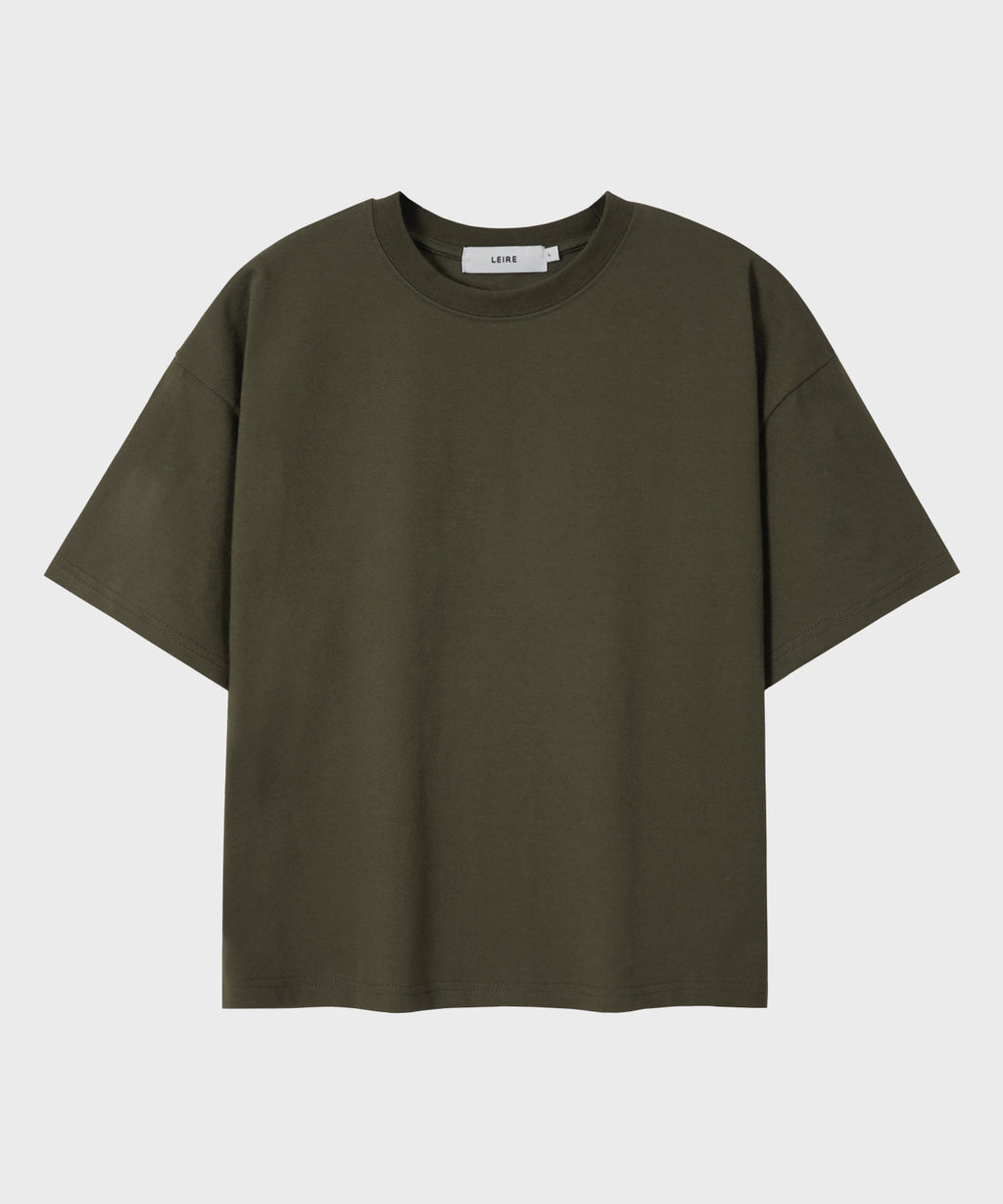 Essential Crop T-Shirt [Khaki]