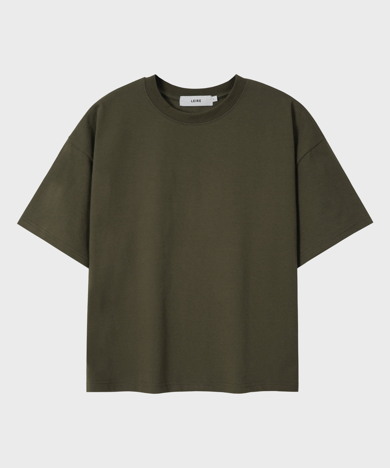Essential Crop T-Shirt [Khaki]
