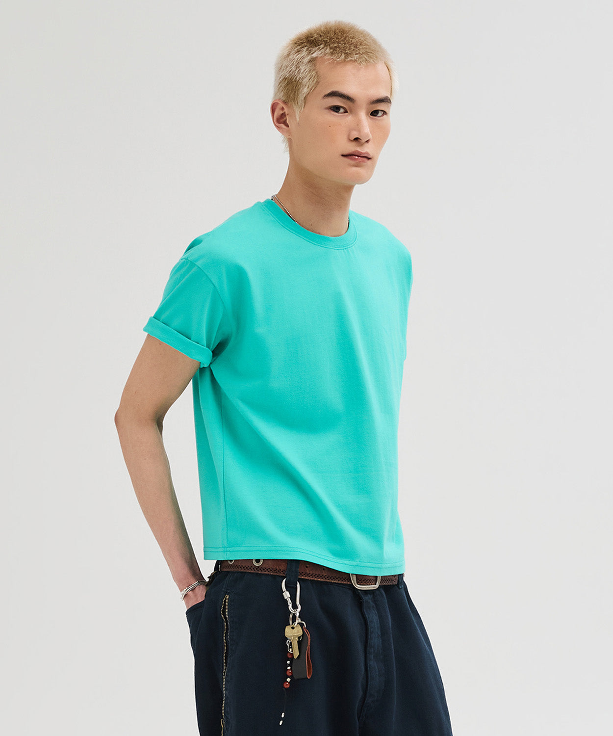 Essential Crop T-Shirt [Mint]