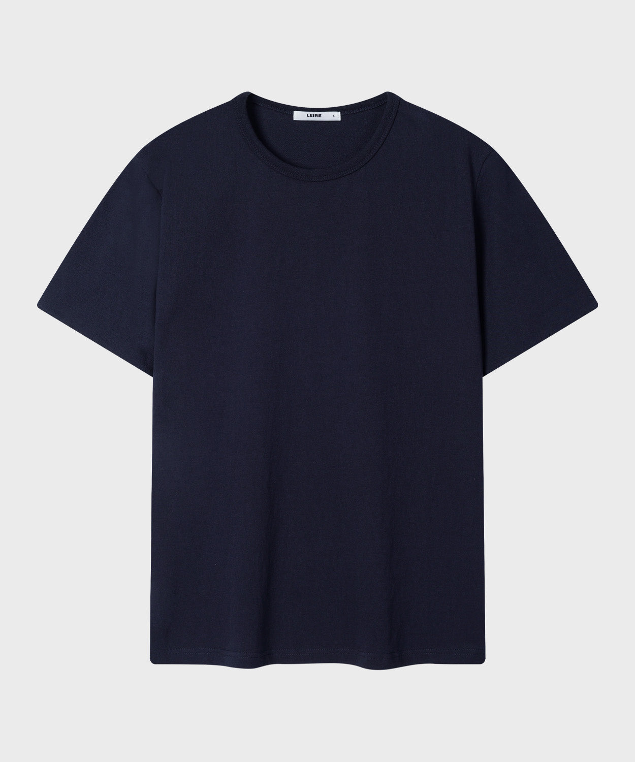 Stripe Layered Roll-Up T-Shirt [Navy]