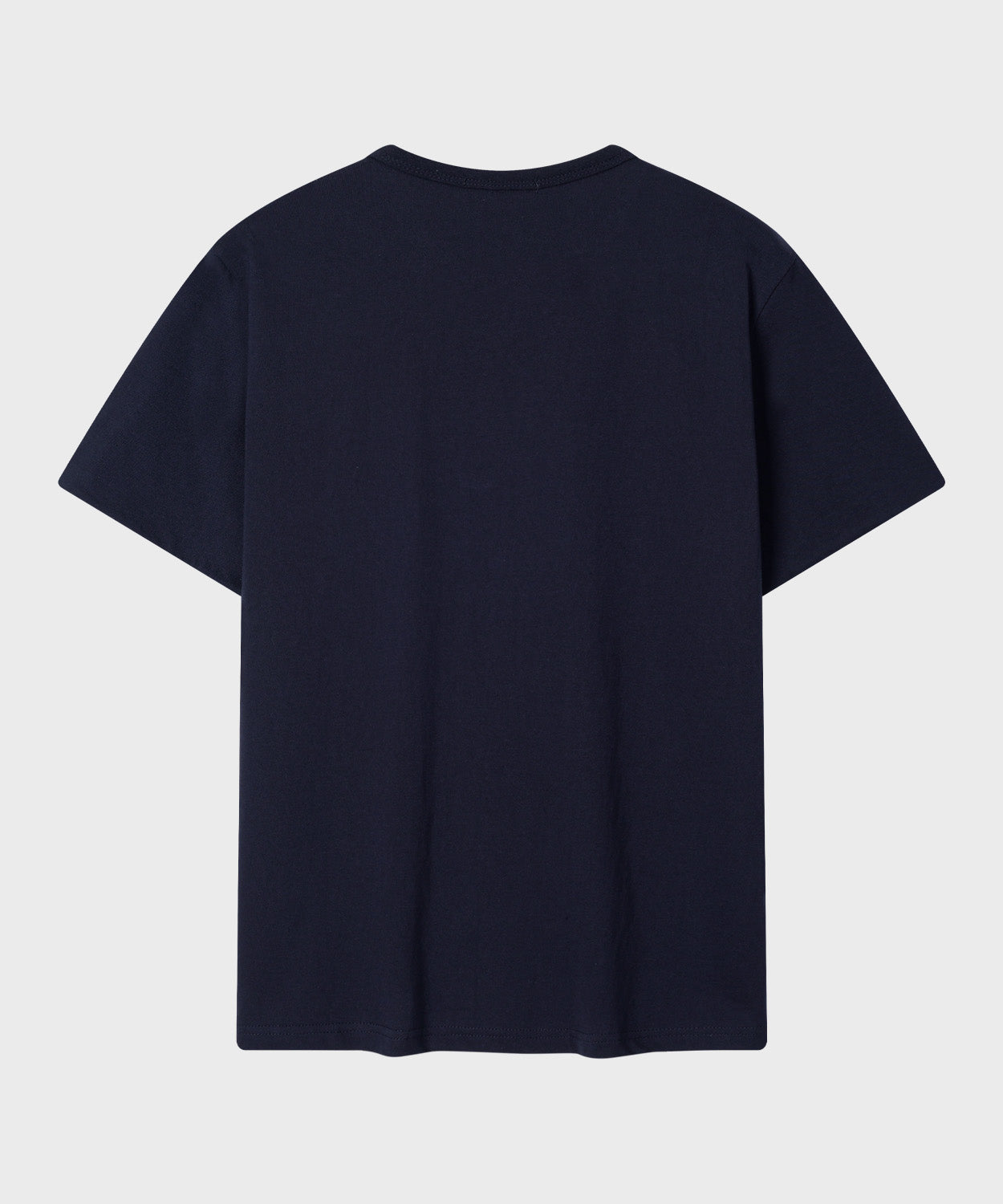 Stripe Layered Roll-Up T-Shirt [Navy]