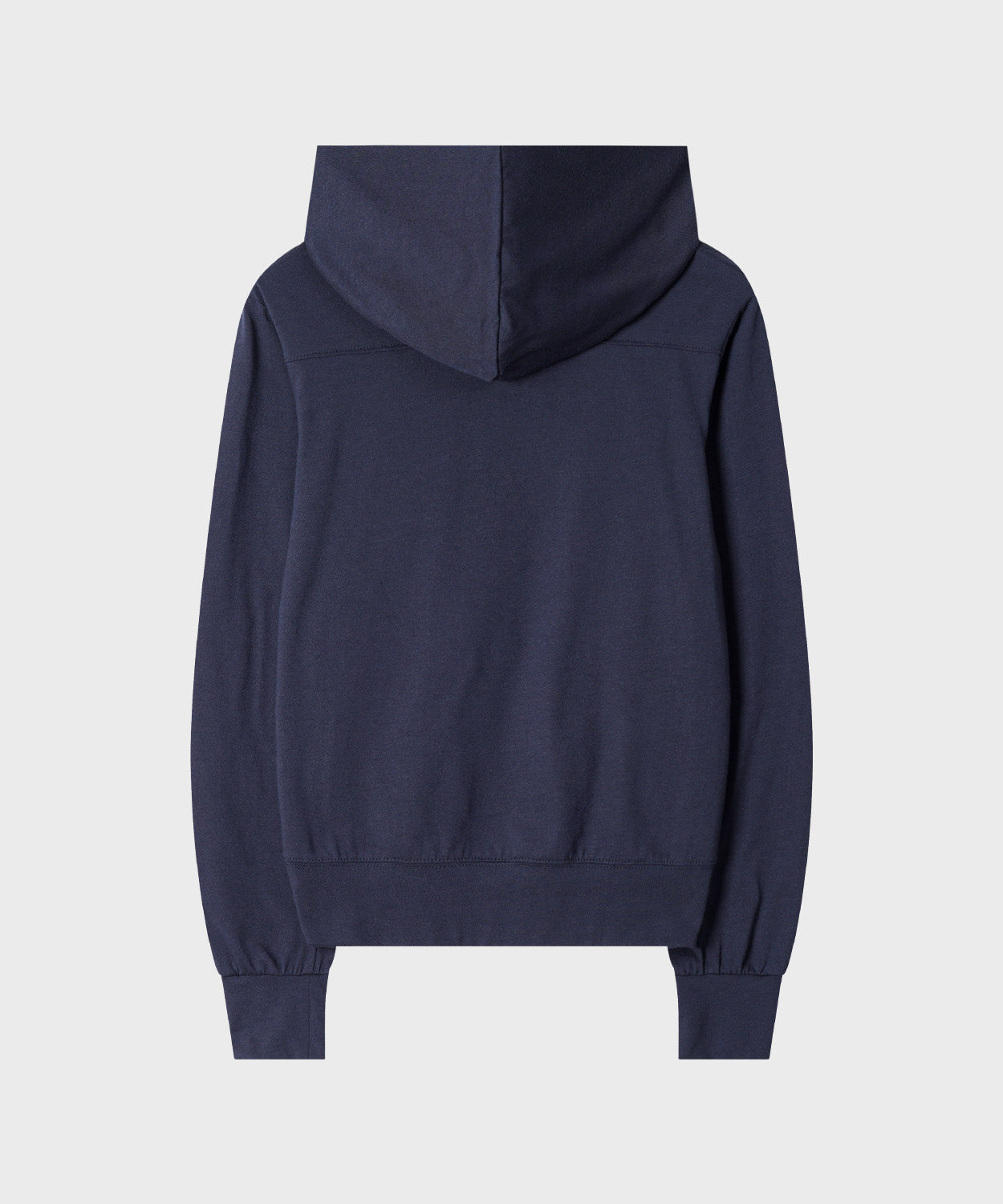 Slim Fit Hoodie Zip-Up [Navy]