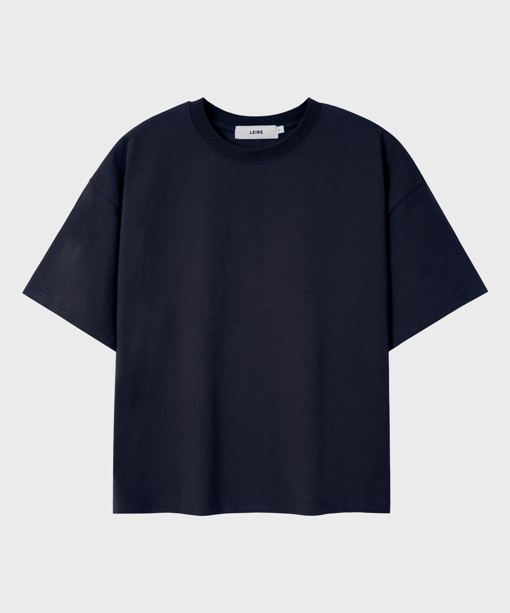 Essential Crop T-Shirt [Navy]